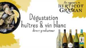 photo Dégustation huîtres & vin blanc Berticot