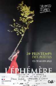 photo Printemps des poètes - l'Ephemère