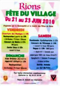 Fête du 13 juillet à Rions