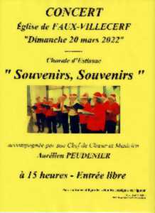 photo Concert - Souvenirs, Souvenirs