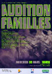 AUDITION FAMILLES