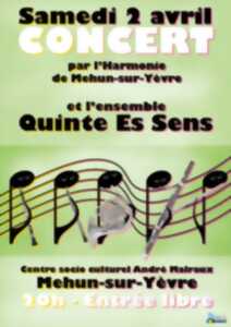 photo Concert de l'Harmonie Municipale et de l'ensemble Quinte Es Sens