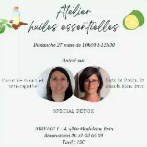 photo Atelier huiles essentielles