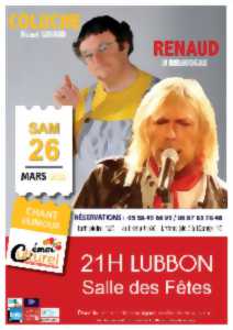 photo Emoi Culturel : Duo Renaud/Coluche, Chant et Humour