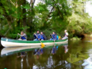 Balade guidée en canoë collectif sur la Leyre
