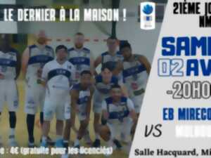 photo MATCH DE BASKET MASCULIN NATIONALE 3 EFFORT BASKET MIRECOURT CONTRE MULHOUSE