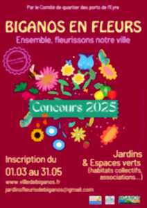 Biganos en fleurs - Concours 2024