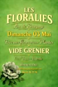 Les Floralies, marché aux fleurs et vide-greniers