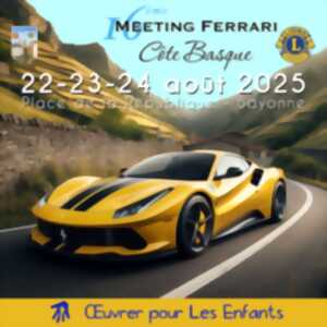 photo Meeting Ferrari: manifestation caritative