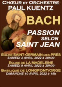 photo BACH PASSION SELON SAINT JEAN