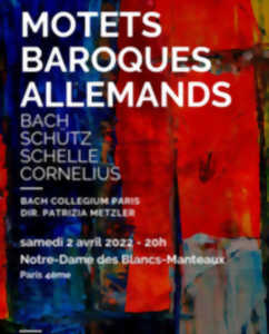 photo MOTETS BAROQUES ALLEMANDS