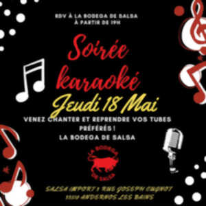 Soirée karaoké  à la Bodéga