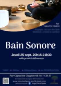 BAIN SONORE AVEC CAPUCINE CLAYTON