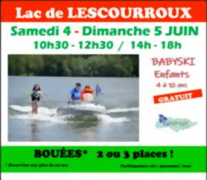 photo Babyski au lac de Lescourou