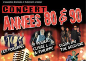 Concert années 80-90 à Laon
