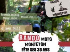 photo Téléthon organisé par rando moto Monteton