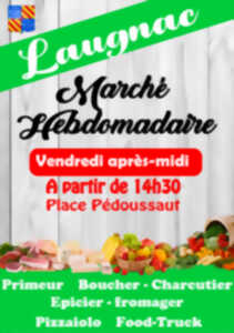 photo Marché hebdomadaire de Laugnac