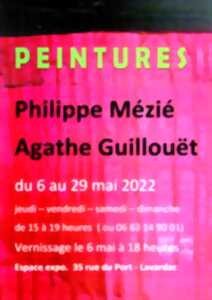 Exposition de peintures : Philippe Mézié et Agathe Guillouët