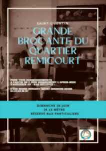 Grande brocante du quartier Remicourt
