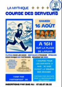 photo Fêtes de Laruns - Course des serveurs