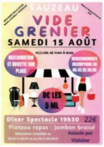 Vide-grenier à Sauzeau (près de Moncontour)