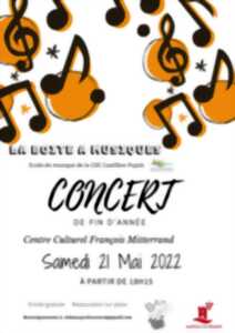 Concert de l'école de musique à CASTILLON LA BATAILLE