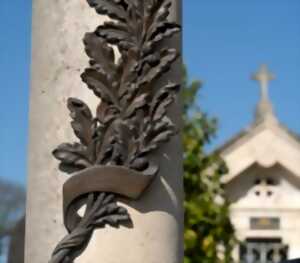 Printemps des cimetières : Le carré militaire et le monument du 114e RI au cimetière de Parthenay