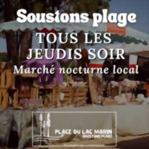 photo Marché nocturne de Soustons plage