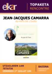 Rencontre littéraire avec Jean-Jacques camarra à la librairie ELKAR