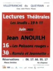 Lecture théâtrale de l'oeuvre de Jean Anouilh 