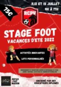 Stage foot jeunes RCPV - vacances d'été