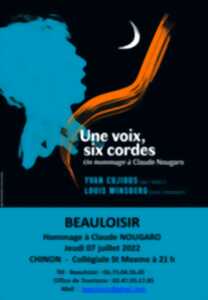 photo Une voix, six cordes : un hommage à Claude Nougarro