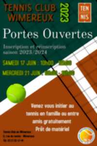 PORTE OUVERTE - TENNIS CLUB