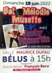Bal mélodie musette avec Dumartin et son orchestre