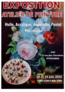 Exposition atelier de peinture