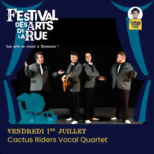Festival des Arts de la Rue-Cactus Riders Vocal Quartet