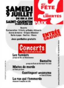 45ème Fête des Libertés à Saint-Quentin