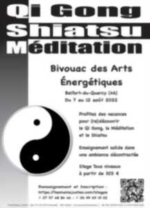 Bivouac des Arts Energétiques : Stage de qi gong shiatsu et méditation
