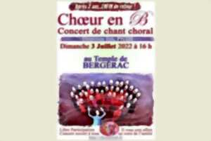 photo Concert chant choral | Choeur en B