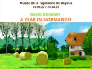 photo Exposition David Hockney - A Year in Normandie - à la Tapisserie de Bayeux