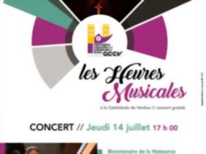 LES HEURES MUSICALES À LA CATHÉDRALE - CONCERT VINCENT WARNIER