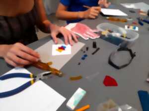 photo Musée L'Abbaye - Atelier - Peinture sur verre