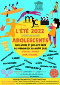 MJC - L'été 2022 - Adolescent