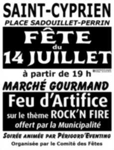 Fête du 14 juillet à Saint-Cyprien