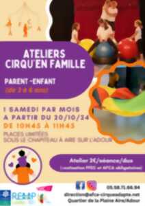 photo Atelier cirqu'en Familles - Parent/enfant