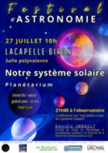 Festival d'astronomie - Club d'astronomie Capelain