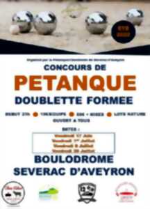 Concours de pétanque en 3 parties à Sévérac-le-Château