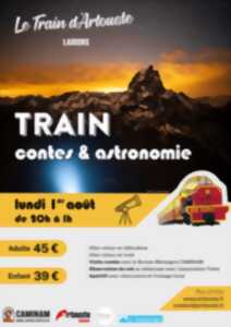 photo Train contes et astronomie