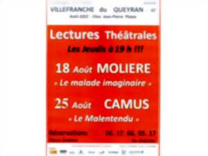 Lectures théâtrales : Molière et Camus