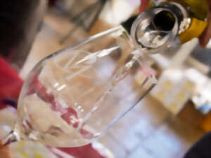 photo Salon de dégustation Pains Vins Fromages